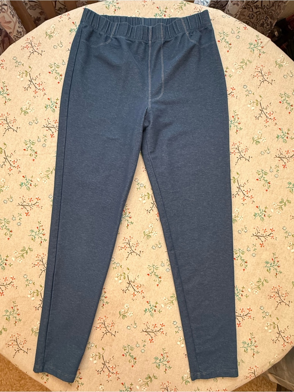West loop Women's Navy Stretch Jeggings